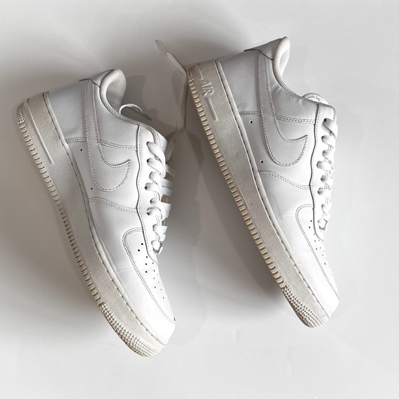 Men Nike Air Force 1 '07 White/White Size 12 - Picture 12 of 16